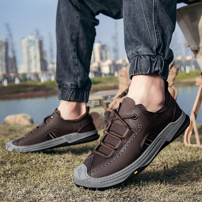 Fashion Lightweight Walking Sneakers Non-Slip Comfortable Gym Sports Shoes Casual Athletic Work Shoes Men's Breathable Running Shoes