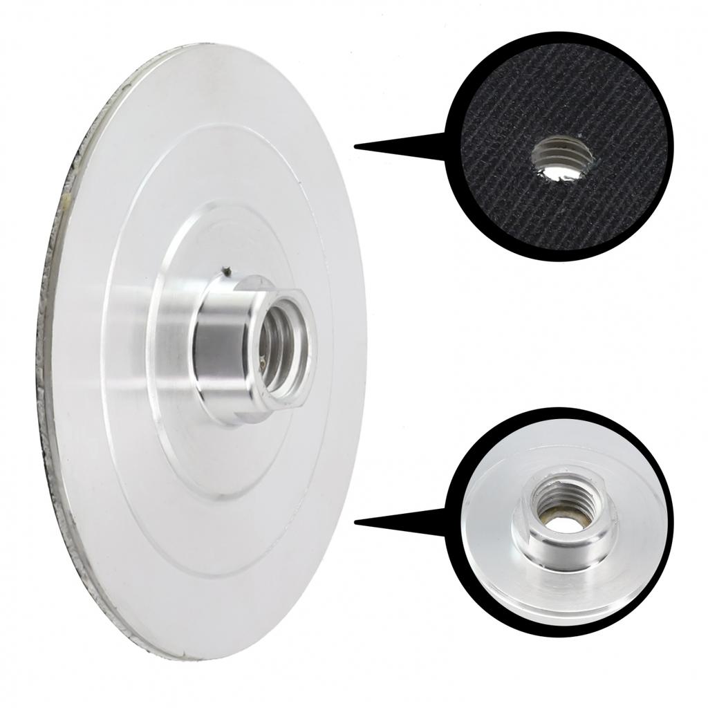 4inch Backer Pad Diamond Polishing Pad Aluminum Base Backing Holder M14 M10 M16