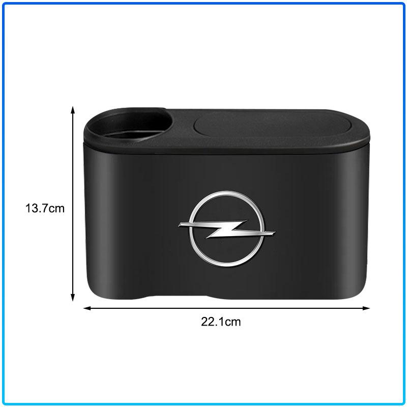 1Pcs Portable Hanging Mini Car Trash Can Wastebasket Trash Can with Lid For Opel crosa d astra h insignia astra j zafira b mokkaastra vivaro astra g