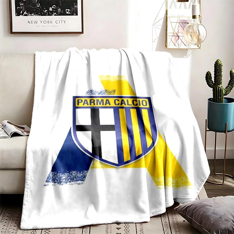 Parma Calcio 1913 Coperte Personalizzate in Flanella per Esterni Morbide e Adatte a Tutte le Stagioni Perfette per Divani Letti e Campeggio
