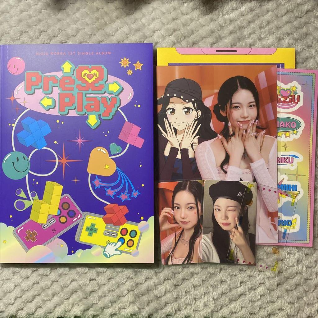 [USED] NiziU Press Play Opened with accessories