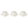 3PCS Sauna Felt Hat Thickening Water Absorption Safe Comfortable Sauna Cap for Bath Accessories White