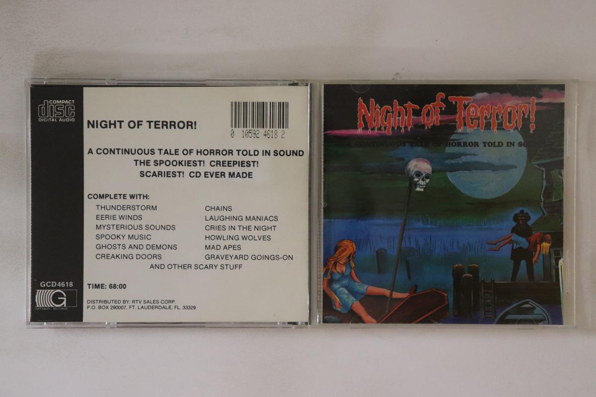 

CD NO ARTIST Night Of Terror GCD4618 GATEWAY US Sound Effects Nature Used