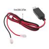 Magnetic Clip USB 5V To 4.2V Converter Voltage Converter Power Cable 3.7V 18650 26650 Battery Eliminator Cable