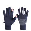 New Men's Gloves for Winter Riding and Driving Plus Velvet Thickened Warm Waterproof Cold and Anti Slip Touch Screen Outdoor Sports