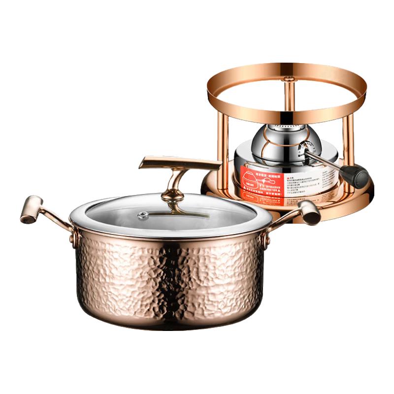 Wei Yi 304 Stainless Steel Universal Single Hot Pot & Soup Pot