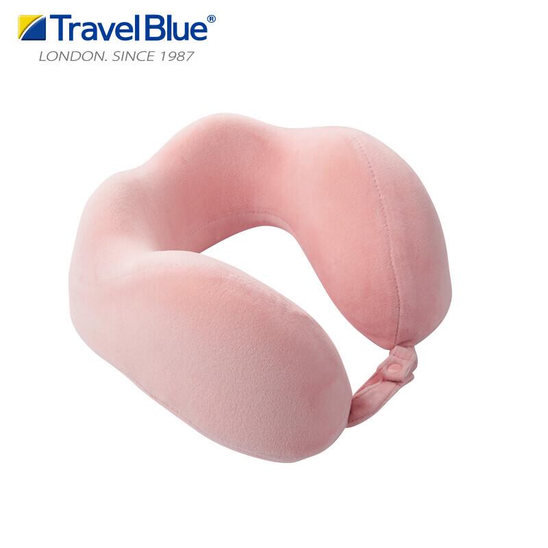 TRAVEL BLUE 212 Memory Foam U-Shape Travel Neck Pillow