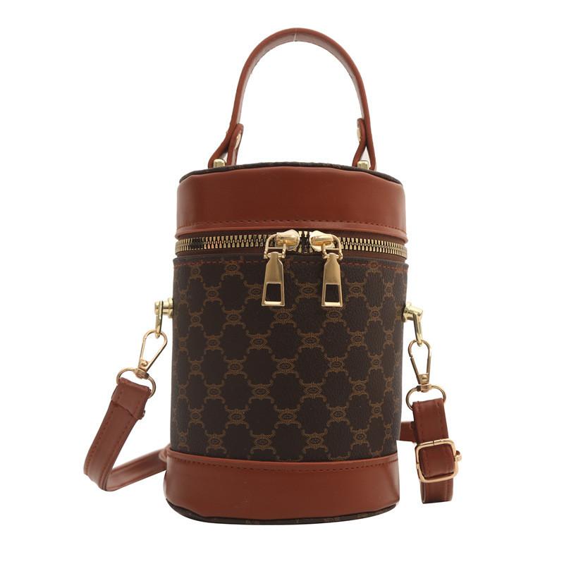 Stylish Spring Fashion Pu Handheld Bucket Bag For Women With Elegant Design And Versatile Use