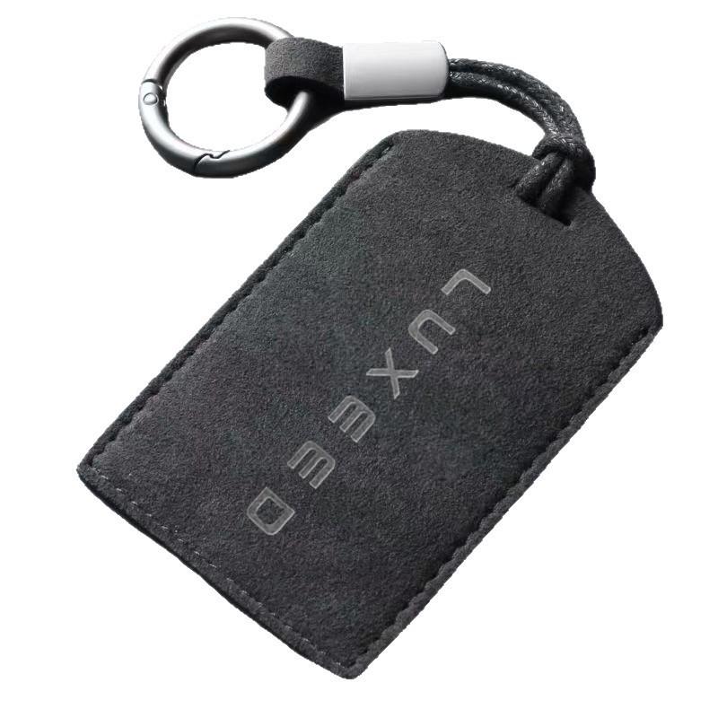 

Zhijie Gan R7/S7 NFC Key Card Holder Protective Case Orange + Leather Strap