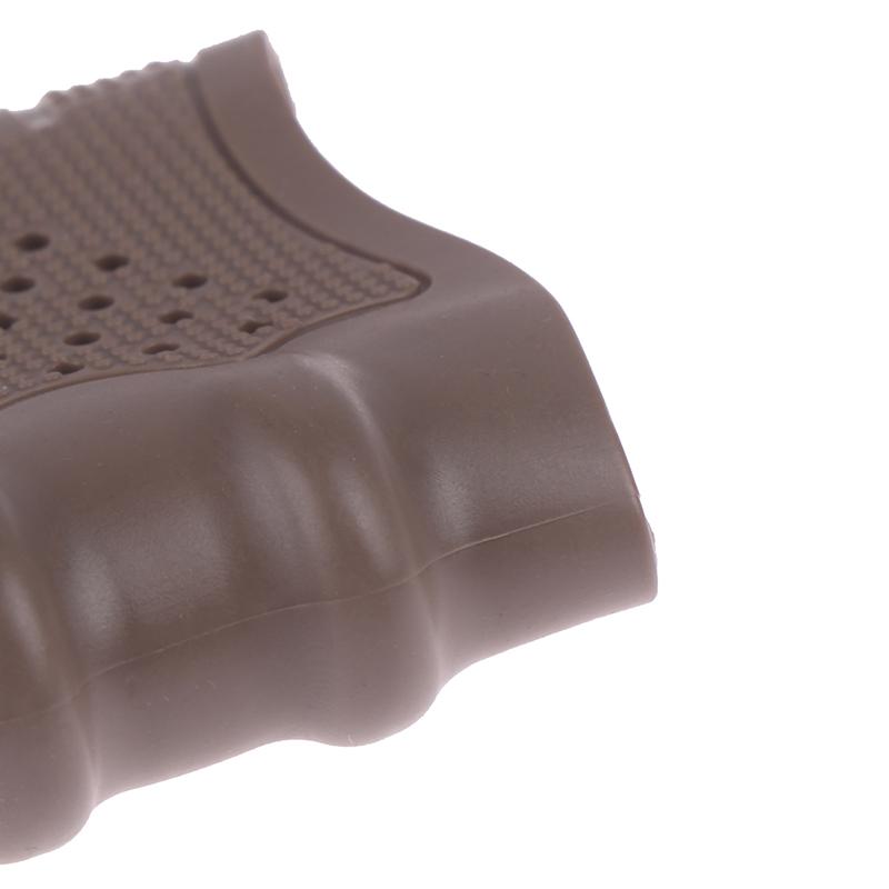 Tactical Rubber Grip Glove Cover Anti Slip Sleeve  Handle Hunting Accessories