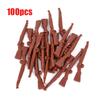 100PCS World War II Military Mini Figures Set - WW2 Eight Nations Soldiers Building Blocks - DIY Army Battle Scene Educational Toys