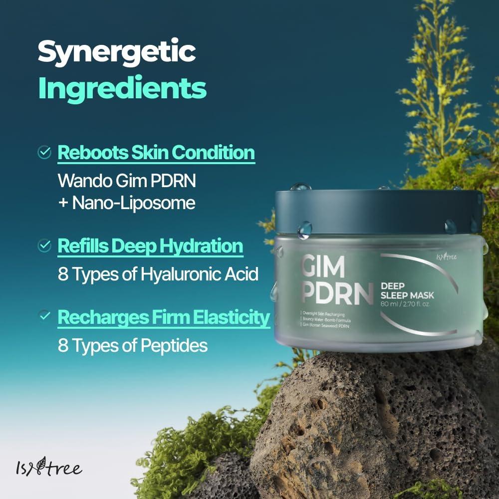 Isntree Gim PDRN Deep Sleep Mask Overnight Hydration Water Balm 80ml