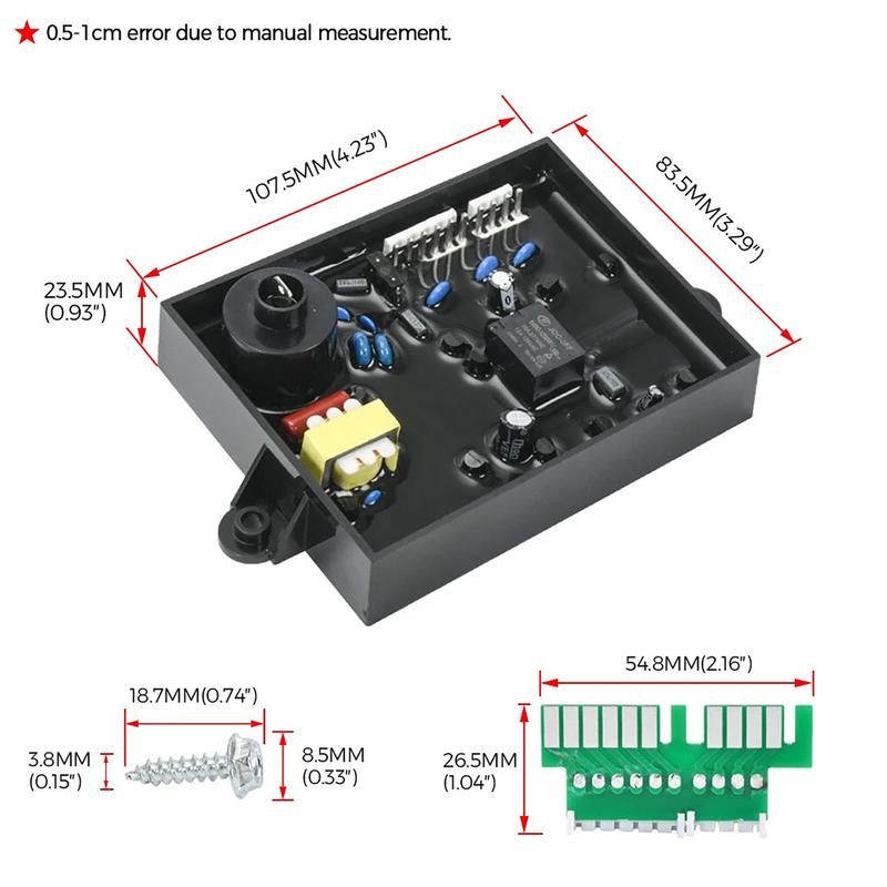 Artudatech RV Water Heater Control Circuit Board For Atwood 91226 91365 93305 93851 AT93851 EIC03
