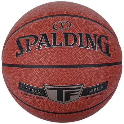 SPALDING Platinum TF Ball, Unisex Orange Basketball