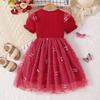 2025 Girls' Summer Princess Tulle Dress: Trendy Children's Fashion