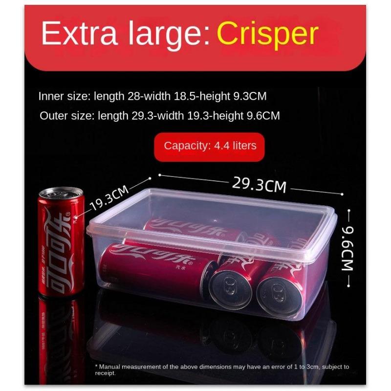 

Более четкая пластиковая прозрачная коробка, прямоугольный холодильник, специальный герметичный кухонный ящик для хранения пищевых продуктов