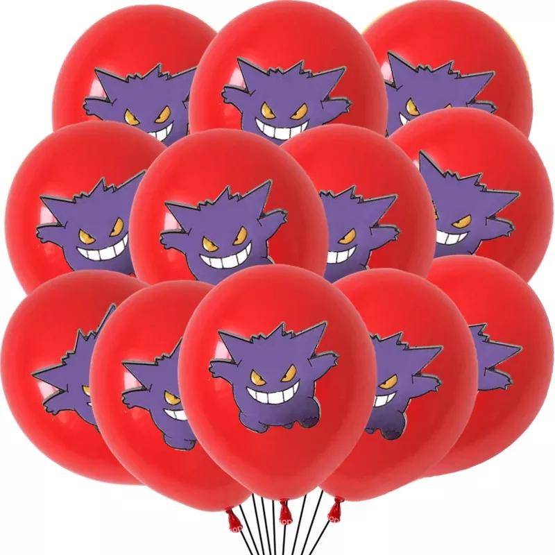 3/2/1Pack pokemon Latex Balloons Birthday Party Supplies Cartoon Pikachu Balloon Baby Shower Kids Favor For Party Decorations