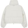 Calvin Klein Comfortable Letter Print Short Korean Style Down Jacket Women Jackets White J225572YBI