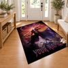 Devil May Cry Custom Name Personalized Rug Non‑Slip Doormat Floor Carpet Housewarming Birthday Gift for Family Friends