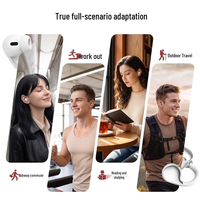 KINYO Clip-On Bluetooth Earbuds