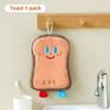 Cheese Coral Velvet Hand Wipes Cute Soft Absorbent Towel Kitchen Bathroom Bread Toast Slices Cookie Doughnut Hand Wipes