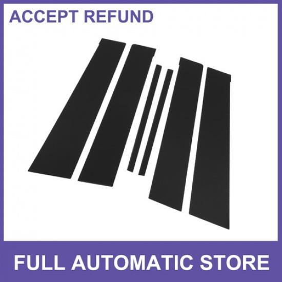 6 Pcs Door Pillar Window Trim  for Kia Sportage 11-16 Black