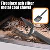 Hollow Fireplace Shovel Fire Pit Tools heat-resistant and corrosion-resistant efficiently Clean Stainless Steel Coal Shovel