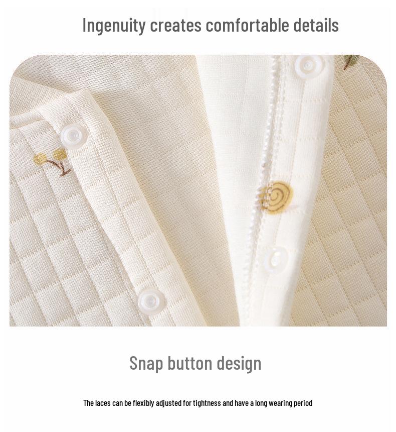 Quilted Baby Jumpsuit: Warm Winter Romper & Thicken Air Cotton Pajamas