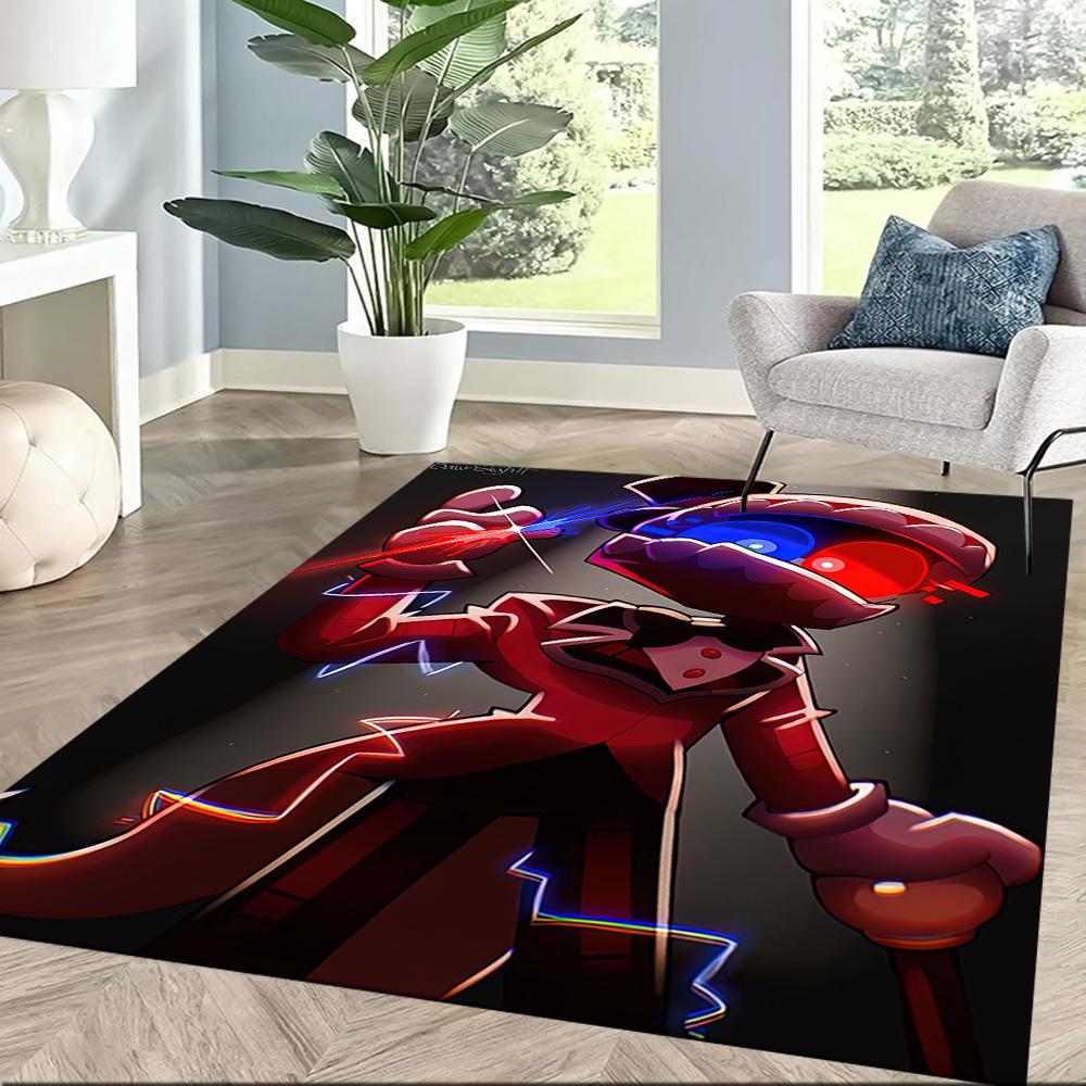 Digital Circus Carpet Design for Entryway Dormitory Dining Room Bedrooms Antislip Carpet Decorate Offices Perfect Birthday/Christmas Gift Idea
