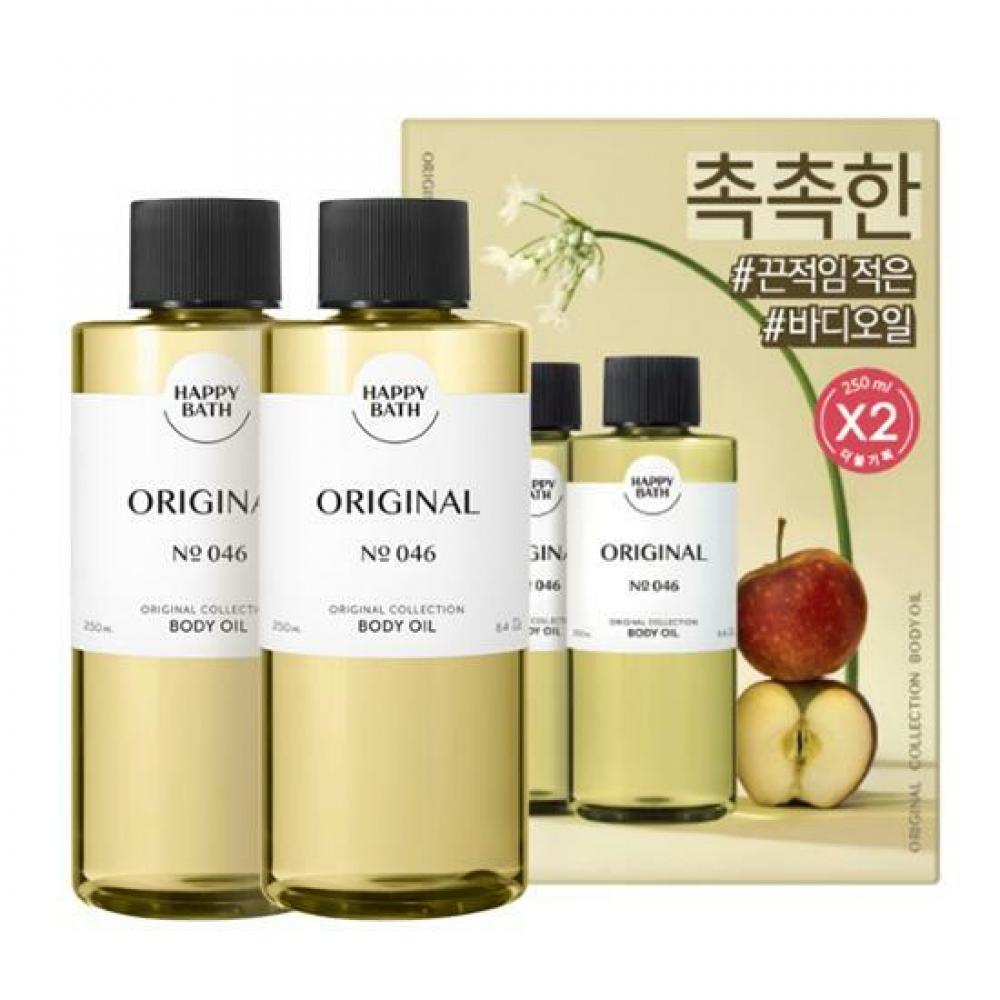 

Happy Bath [Эксклюзивный план 1+1] Happy Bath Vegan Original Collection Масло для тела Double Plan 250 мл+250 мл