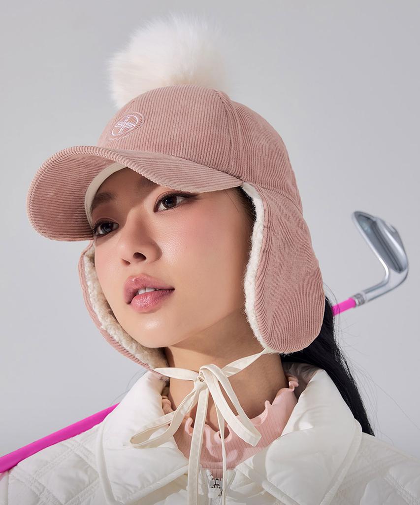 XEXYMIX Corduroy Earflap Caps Xuk3Ac1703