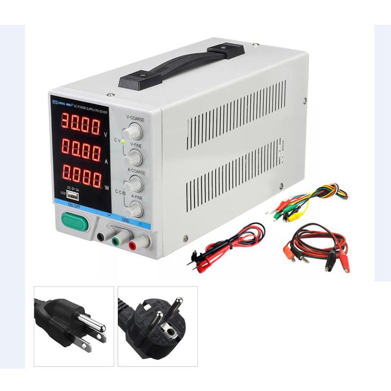 Buy LONGWEI PS3010DF 4 Digit Display 30V 10A Laboratory DC Power