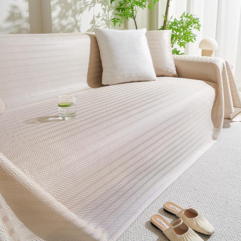 Hjem Sofa Matte Pledd Sommer Is Silke Sofa Håndkle Camping Piknik Teppe Deksel Sofatrekk