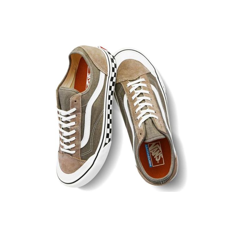 Vans Style 36 Decon Sf Low Top Skate Shoes Unisex Sneakers Light-Brown VN0A3MVLXM0
