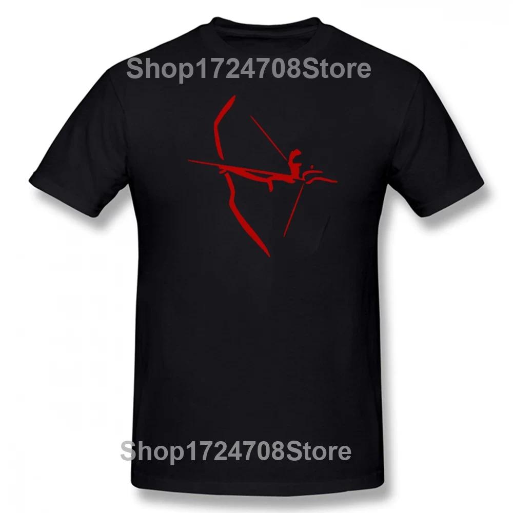 Funny Archery Sport Protect Arrow Bow Hunting Weapon T Shirts Graphic Cotton Streetwear Short Sleeve Father Day's T-shirt Men