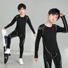 Unisex Quick-Dry Sports Suit: Long Sleeve & Pants for All Ages