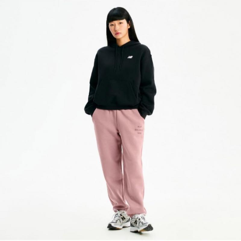 New Balance Hoodie Kqj Nbn0e2S102 19 Women S Small Logo Hoodie  Over Fit