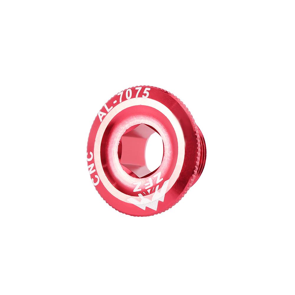 CNC Bicycle Parts Aluminum Alloy Axis Screw Crank Arm Fixing Bolt Crank Cover Crank Bolt Cover Cap Bike Bottom Bracket Bolt