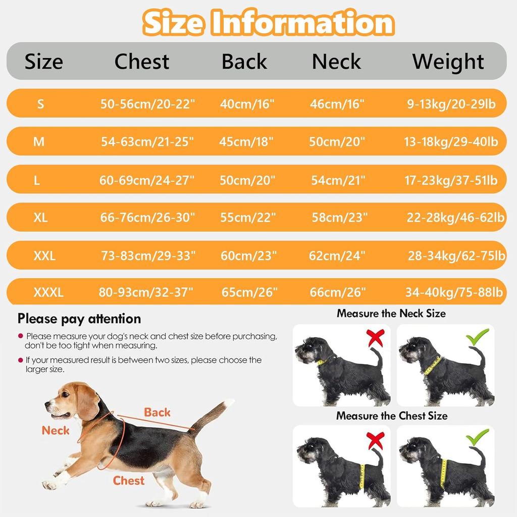 LIANZIMAU Waterproof Dog Raincoat 4 Legs with Leash Hook Reflective Adjustable Belly Strap Clear Hood Lightweight Polyester for Small Medium Large