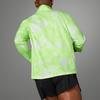 adidas Giacca da corsa con stampa all-over da uomo Giallo brillante IL4797