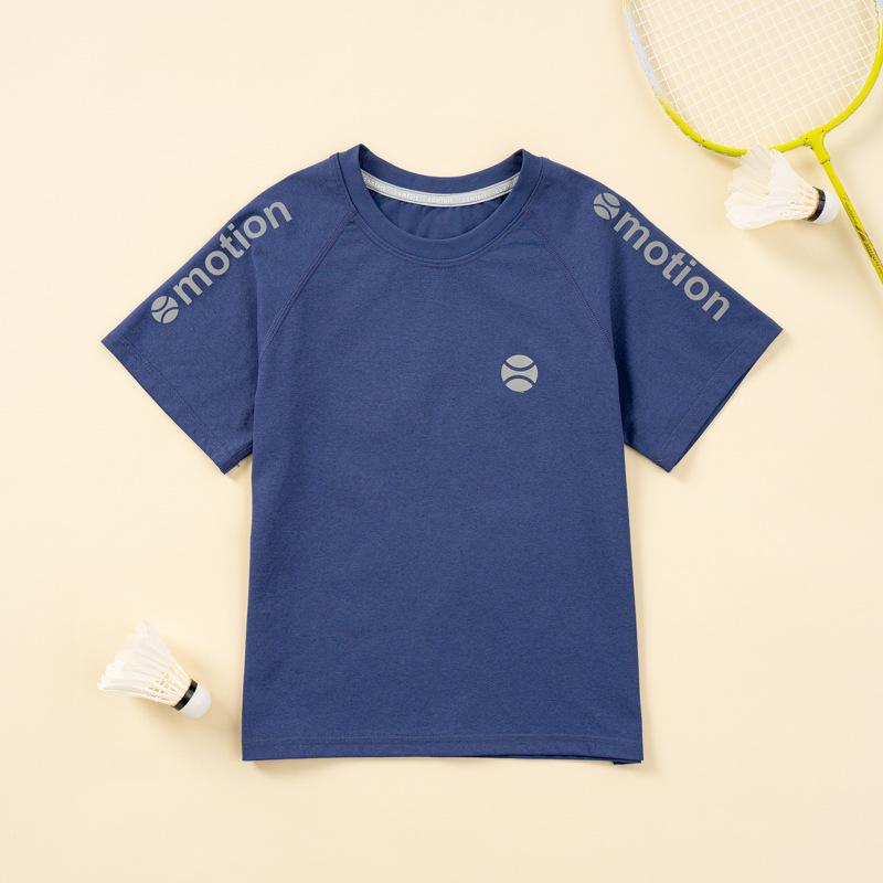 Kinder Kurzarm-T-Shirt Schnelltrocknend - Atmungsaktives, Locker geschnittenes Sommeroberteil für Mädchen und Jungen