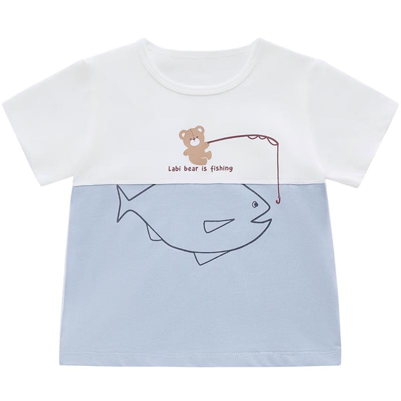 Labi Boys  Summer Short Sleeve T-Shirt 110