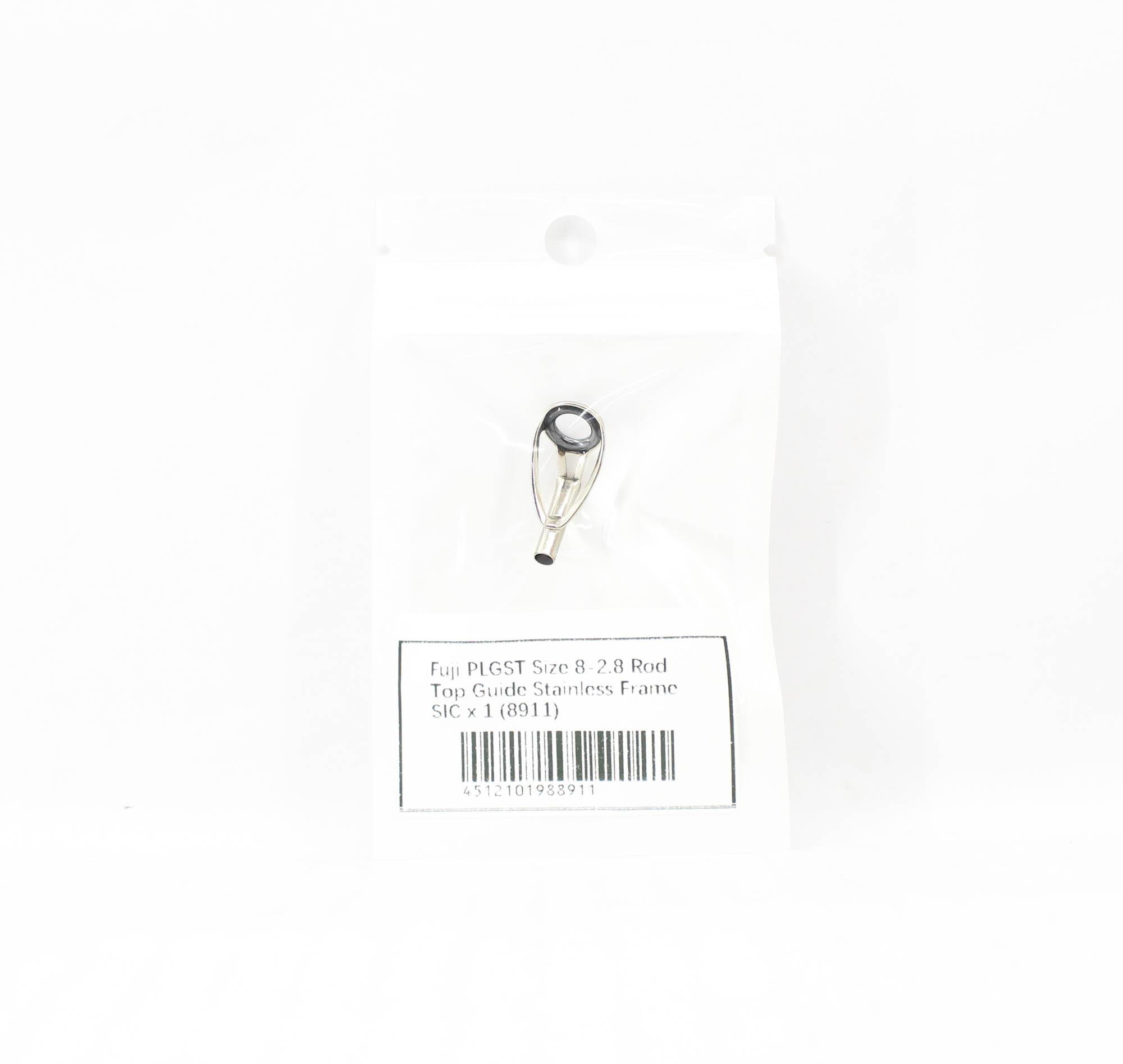 

Fuji PLGST Size 8-2.8 Rod Top Guide Stainless Frame SIC x 1 (8911)