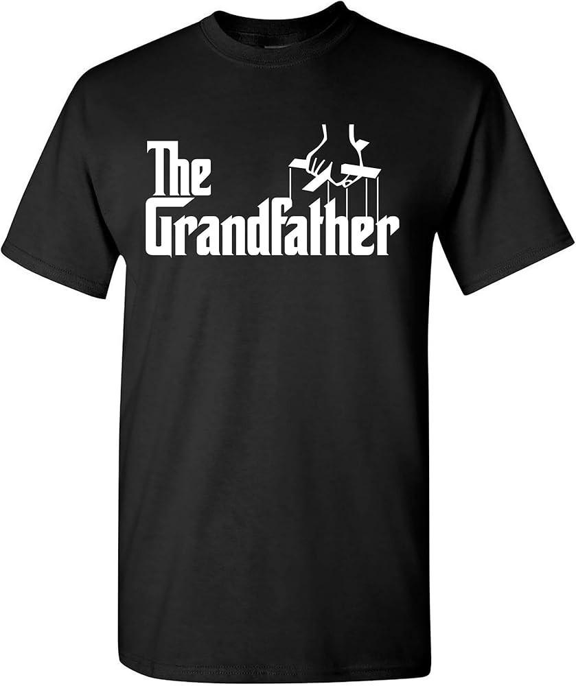 The Grandfather T Shirt Mens Grandfather Tee Shirt Grandpa TShirt Unisex T-Shirt XL