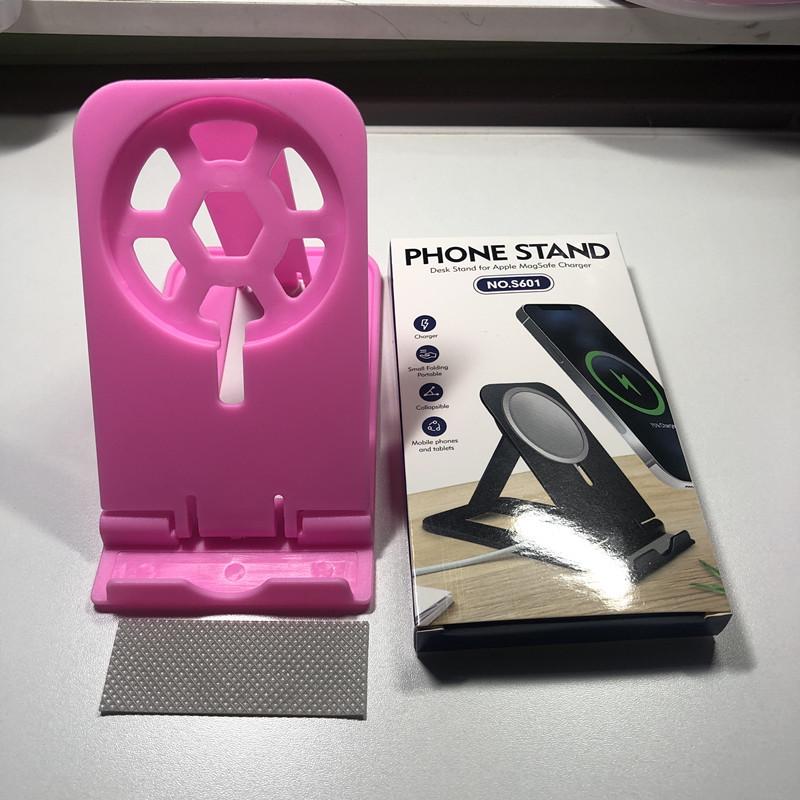 MagSafe-Compatible Magnetic Wireless Charging Stand for Phones & Tablets