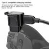 Adattatore Caricabatterie Rapido Portatile Type-C per Bicicletta per Deragliatore Elettronico Shimano 12S Di2 R9200 R8100 R8150 Accessorio per Ciclismo
