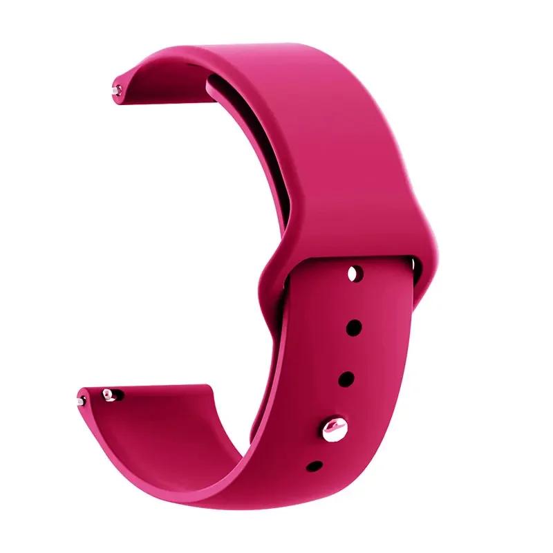 Silicone Band For Xiaomi Mi Color 2 Watch S4 S3 S2 S1 Quick Release Soft Sports Strap For Xiaomi Watch 2 Pro Bracelet Watchband