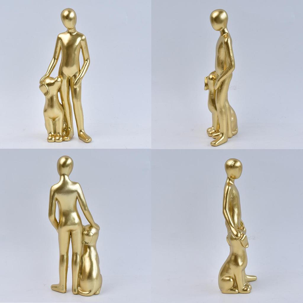 New Year Dog & Family Ornament: Creative Craft Decoration for Dog Lovers