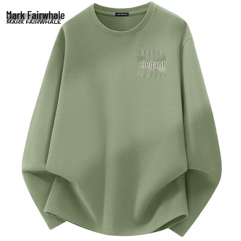 Mark Fairwhale Men's Waffle Knit Crew Neck T-Shirt