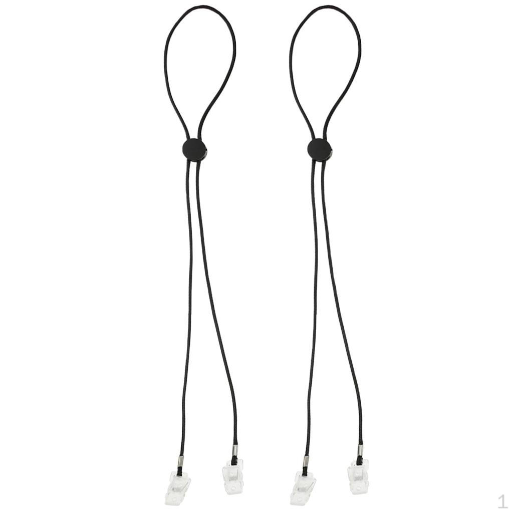 2 Serviettenclip-Kette Flexibler Halter für ältere Erwachsene Baby